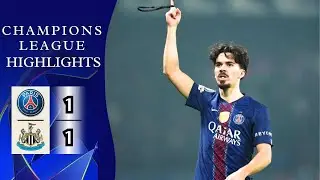 Paris Saint Germain - Newcastle United | 1-1 | Highlights | Champions League 2025-26 | PSG Newcastle