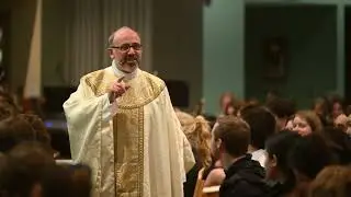Hail Glorious Saint Patrick | Father Conlon offers Holy Mass in Irish