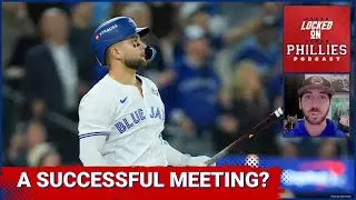 OPTIMISM: Reports Say Philadelphia Phillies Meeting With Bo Bichette Went &ldquo;Very Well&ldquo;&mdash;Will He SIGN?