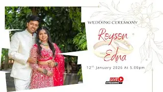 Wedding Ceremony Of Royson and Edna | Watch Live