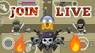 🔴MINI MILITIA Live : Custom Game Only || We Are Back boyzz❤️ ||  Gamewarrior