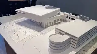My physical model of my studio I/II class at Northern Virginia Community College