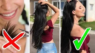 12 Mitos que Te Impedem de Ter um Cabelo Longo! por Julia Doorman