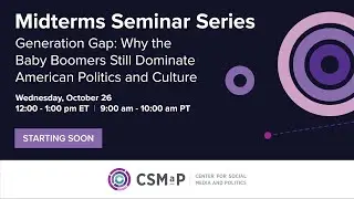 Generation Gap: Why the Baby Boomers Still Dominate American Politics and Culture