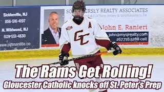 Gloucester Catholic 6 St. Peter's Prep 1 | Хоккей в старшей школе | Коул Бернс 2 гола!