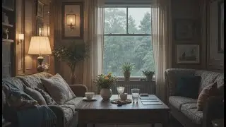 A Rainy Afternoon in My Old Hometown | Slow Cooking, Quiet Thoughts, and Warm Windows 🌧🍵