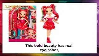 Meet Vivienne Rouge from the Be Dazzling collection | Rainbow High