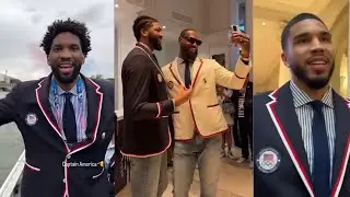 Team USA Opening Ceremony | Team  USA Basketball 2024 Olympics | Olympics Team Usa Basketball 2024