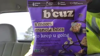 Review B'cuz S'mores Granola Bites 