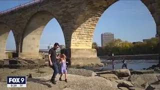 Drawdown of Mississippi River offers rare look at river bottom