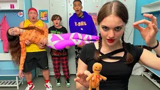 A new fortune teller has taken campus by storm! 😱🧞&zwj;♂️ Voodoo doll in action KiKiDo Campus