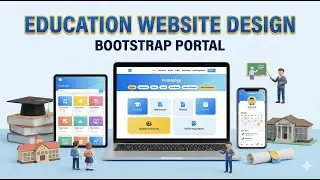 School, College & University Website Design | Bootstrap Education Portal