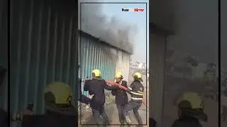Scrap warehouse catches fire at Sayad Nagar, Mohammed Wadi