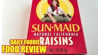 Sun-Maid Raisins Review - Natural California Unwrapping #foodreview