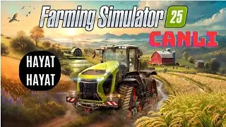 FARMİNG SİMULATOR 25 TARLA SABAN YAPIYORUZ #farmingsimulator25  #fs25 