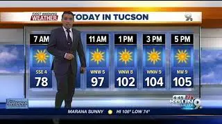 Tuesday, June 26 Tucson weather forecast