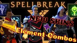 NEW SPELLBREAK SKINS + ELEMENT COMBO IDEAS !