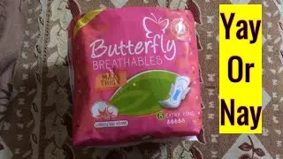 Butterfly Pads Breathables maxi thick Review . Yay or Nay  #Butterfly #pads