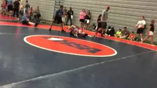 Maya Davis 5th place match at Midwest Nationals