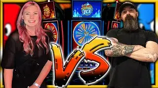 Slots Showdown! Fire VS Ice! BIGGEST bonus wins! Seminole Hard Rock Casino