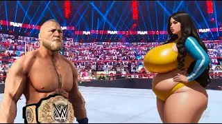 WWE 2k24 l Brock Lesnar vs Love - SummerSlam