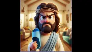 Garena Free Fire Vs Jesus Funny Ai Animation  | #viral #jesus #bible