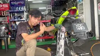CARA NAK TUKAR SPORT RIM + SWING ARM MANTUL. MAGIC BOY