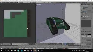 3D - British Mark V Tank low poly (Update) - Commission Blender3D