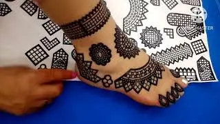 سكوتش صحراوي رجلين حناء غزالة مرحبا بكم 😍 😍 😍 😍