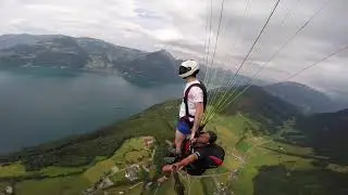 Tandemfl&uuml;ge mit Absprung