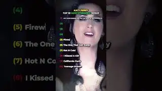 katy perry's top 10 most streamed songs on spotify #katyperry #fyp #pop #music #viral #shorts