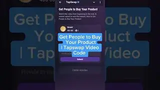 Get People to Buy Your Product | TapSwap New Code | How to Get People to Buy Your Product #tapswap