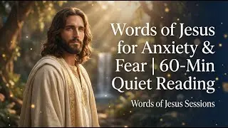 Words of Jesus for Sleep (2 Hours) | Night Scripture Session | Words of Jesus Sessions
