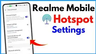 Realme Mobile Hotspot Settings | Hotspot Settings In Realme