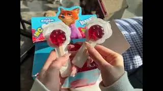 I also got to eat the same kind of Paw Paw gummies from Nick!