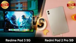Redmi Pad 2 Pro 5G vs Realme Pad 3 5G Full Comparison | Best 5G Tab Under ₹30,000?
