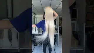 Long platinum blonde wig #wigs #wigstyle #wigtutorial #hairinspo #platinumblondehair #ashblondehair
