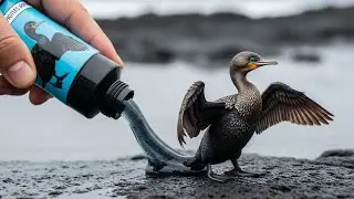 Oddly Satisfying ASMR 🎨 Paint Tubes Come Alive with Cute Animals
