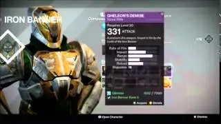 HoW: Iron Banner Rank 5