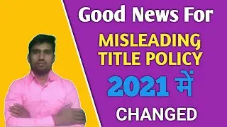 Good News For Misleading Title Policy 2021
