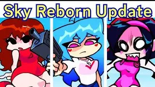 FNF  Sky: REBORN NEW UPDATE (Playable Sky, Sky Pico Mixes, Result Screens, Ending) THE SKY UPDATE 