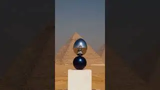 Exploring 'Mirror Gate' by Pilar Zeta at the Pyramids - #ForeverisNowIII