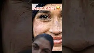 ROUGH! Meghan Markle WITHOUT Photoshop