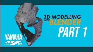 Yamaha YZR-M1 2019 - 3D Modelling with Blender | Part 1