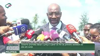 PRODUÇÃO DE CARTAS DE CONDUÇÃO NO PAIS