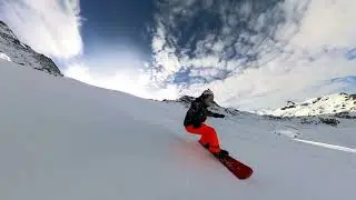 スイスツエルマットスノーボードSwitzerland snowboard riding Zermatt Matterhorn Gant Hohtalli 01