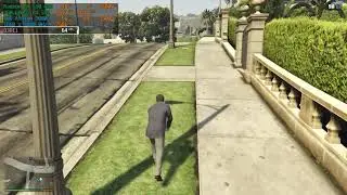 PC Gaming Dagger - GTA V Gameplay & FPS