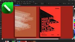 Дизайн постера &laquo;Бегущий по лезвию&raquo; в CorelDraw | Учебник по типографике (пошаговое руководство)