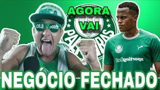 AGORA VAI! NEGÓCIO FECHADO, JHON ARIAS NO PALMEIRAS, GRANDE REVIRAVOLTA, ZAGUEIRO CHEGANDO. 