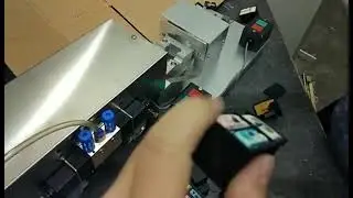 Cap remover for hp ink cartridges. cover take off machine for hp empty inkjet cartridges